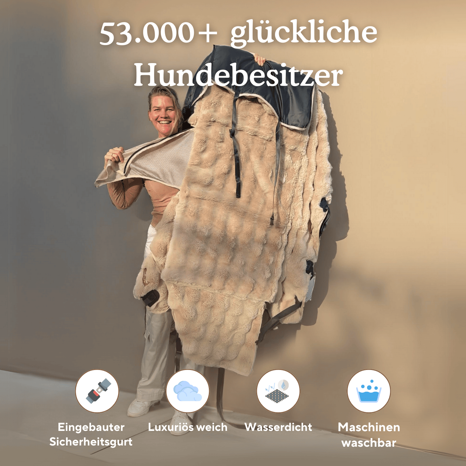 NEU: Luxuriöser Rücksitzschutz