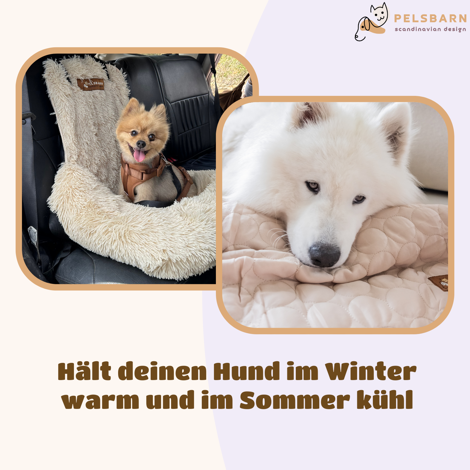 Pelsbarn Autositz 2.+ gratis Kühlmatte