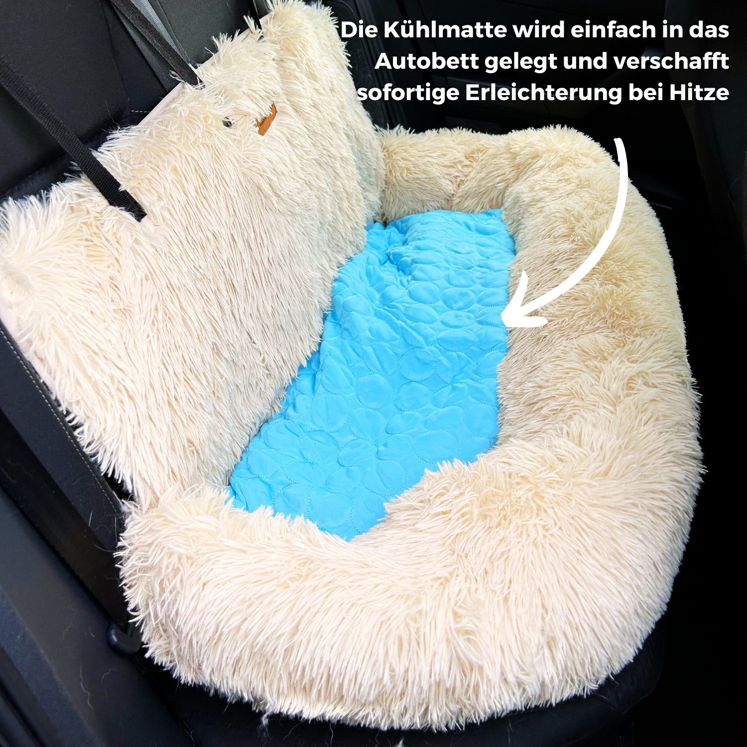 Pelsbarn Autositz 2.+ gratis Kühlmatte