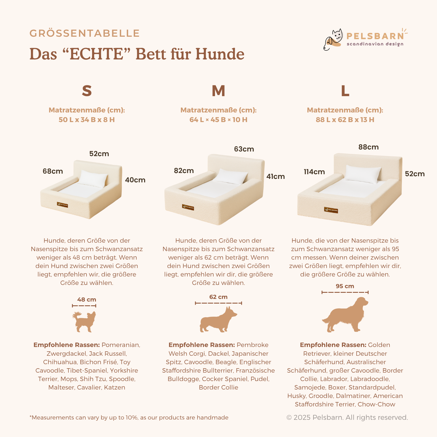 Das „ECHTE“ Bett für Hunde, die nur das Beste verdienen