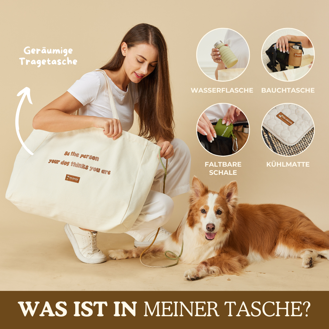 Pelsbarn Tragetasche