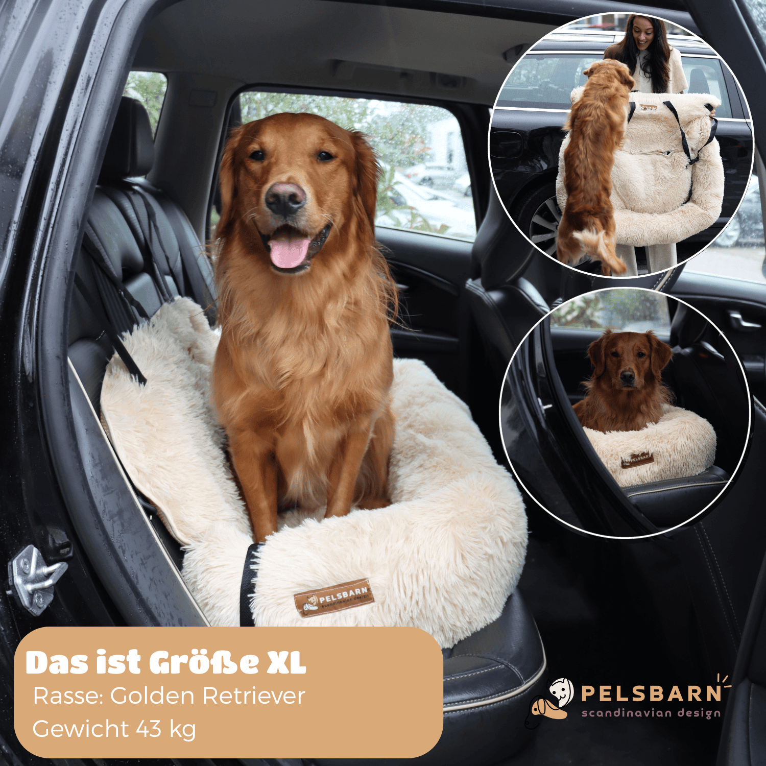 Pelsbarn Autositz 2.+ gratis Kühlmatte